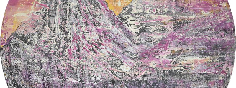 Werke mit Acrylfarben | 68 Matterhorn | (c) Barbara Jahraus